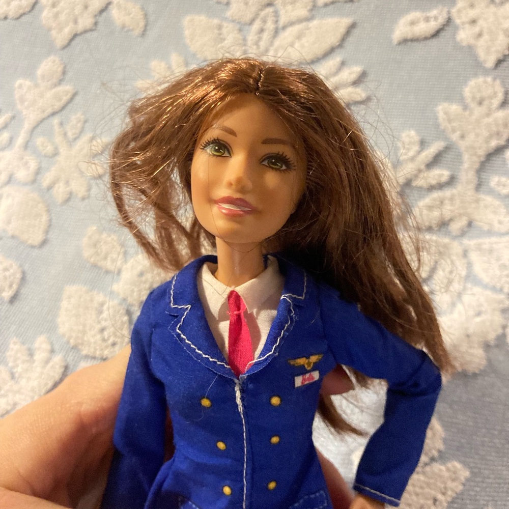 B1G2 - Fashion Doll Brunette Pilot Barbie - Buy 1, Get 2 FREE